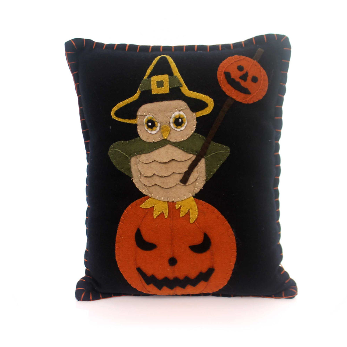30673 Witchy Owl Pillow RL3608