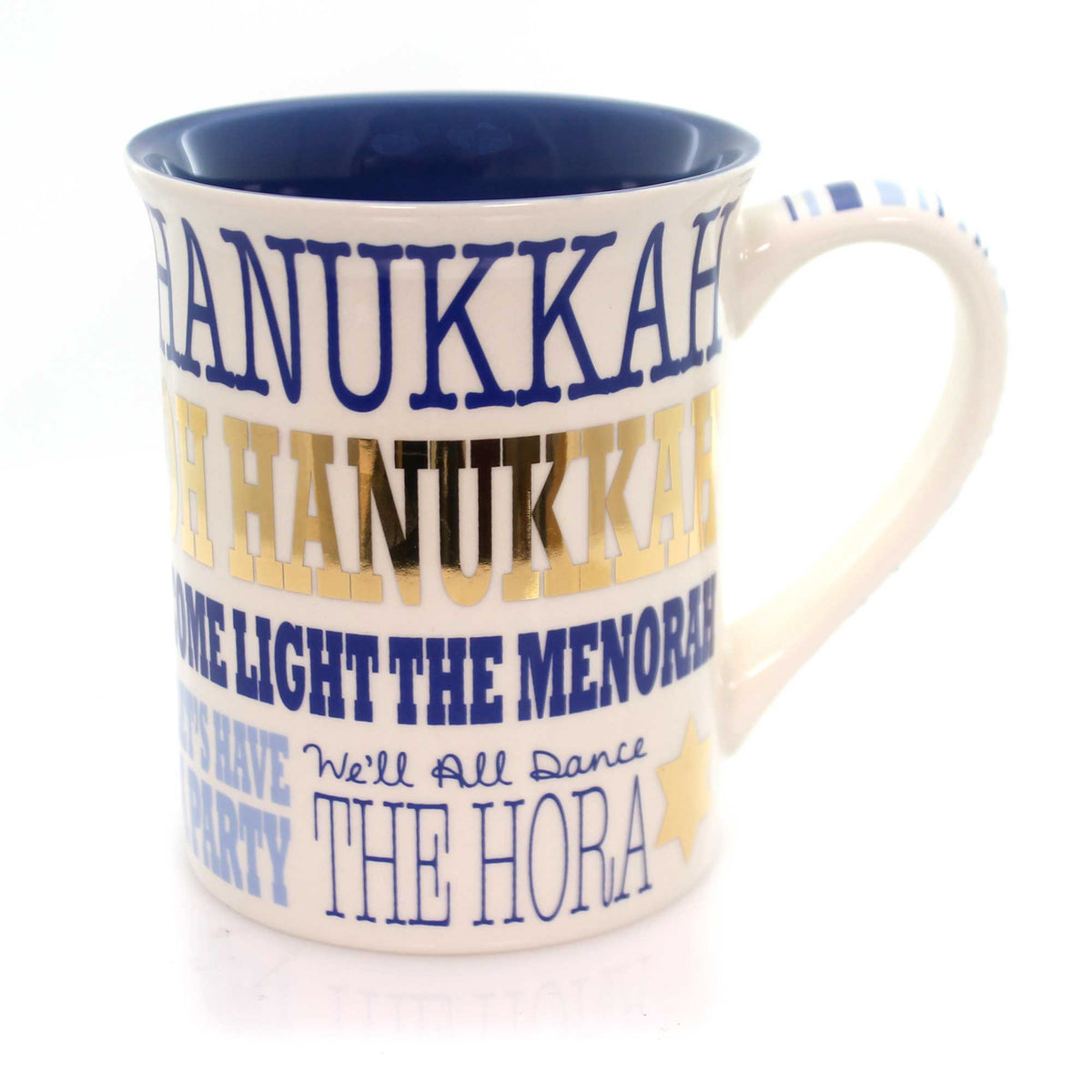 30707 Gold Hanukkah Oh Hanukkah Mug 4054480