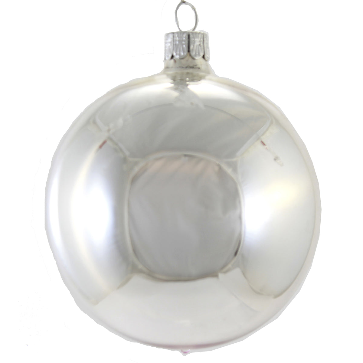 Golden Bell Collection Grn / Purple Ball W/ Reflector - - SBKGifts.com
