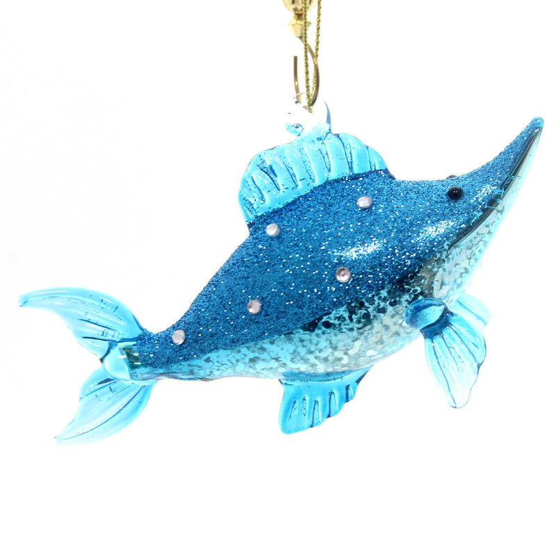 Holiday Ornaments Swordfish Glass Ocean Christmas Broadbills 4053961 (30801)