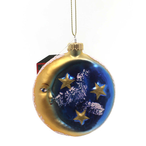 Holiday Ornaments Man In The Moon - - SBKGifts.com
