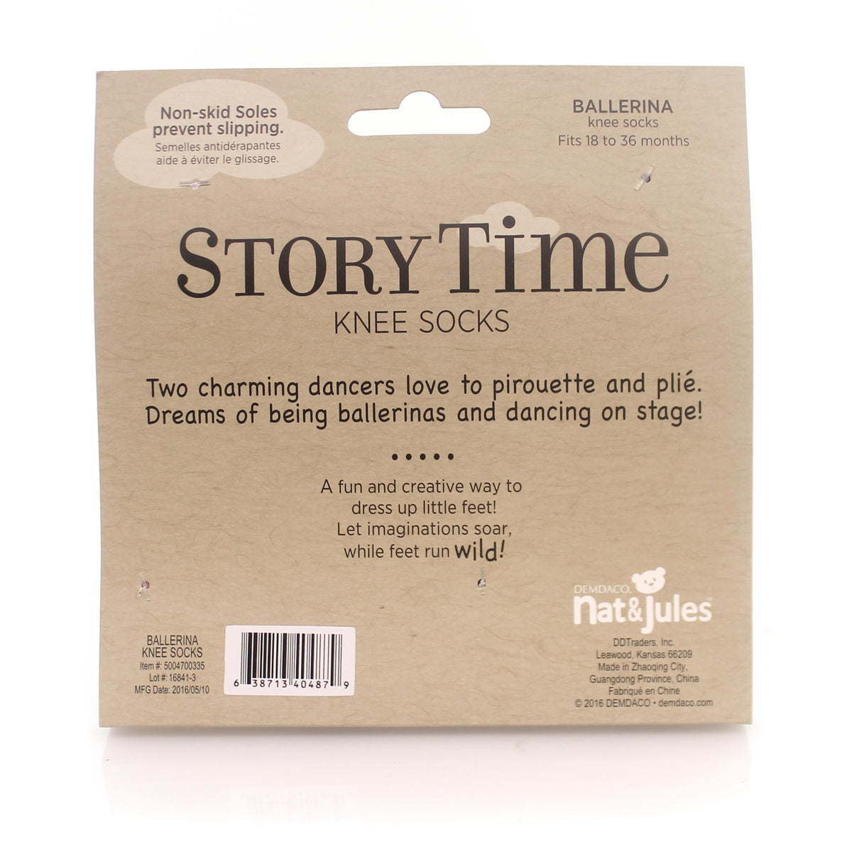 Novelty Socks Ballerina Knee Socks - - SBKGifts.com