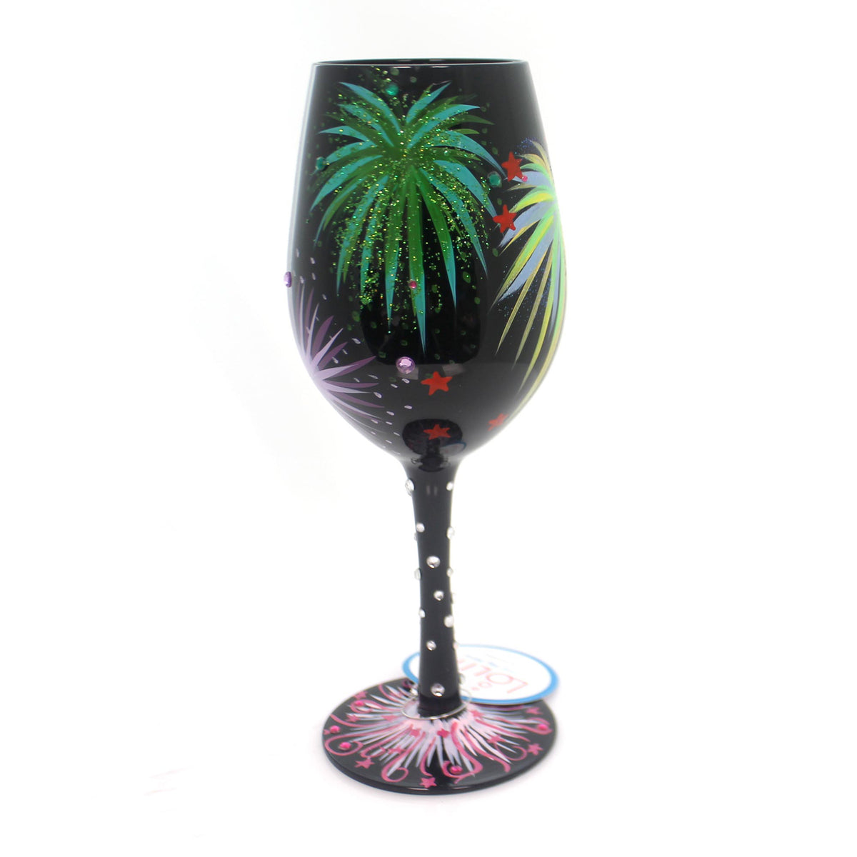 Tabletop Fireworks Lolita Wine Glass - - SBKGifts.com