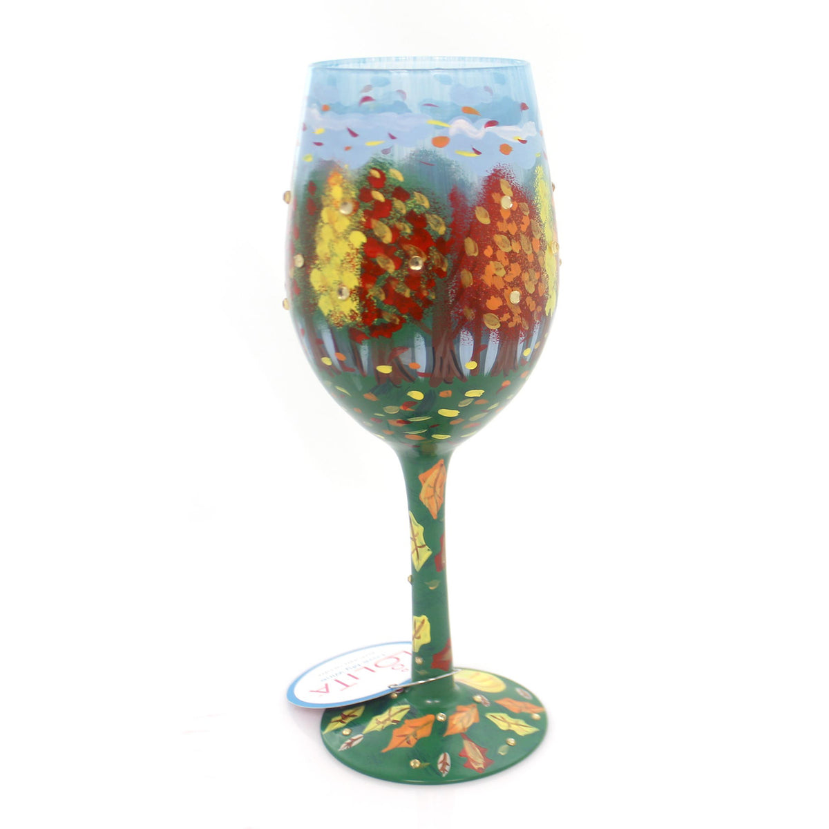 Tabletop Autumn Glory Lolita Wine Glass - - SBKGifts.com