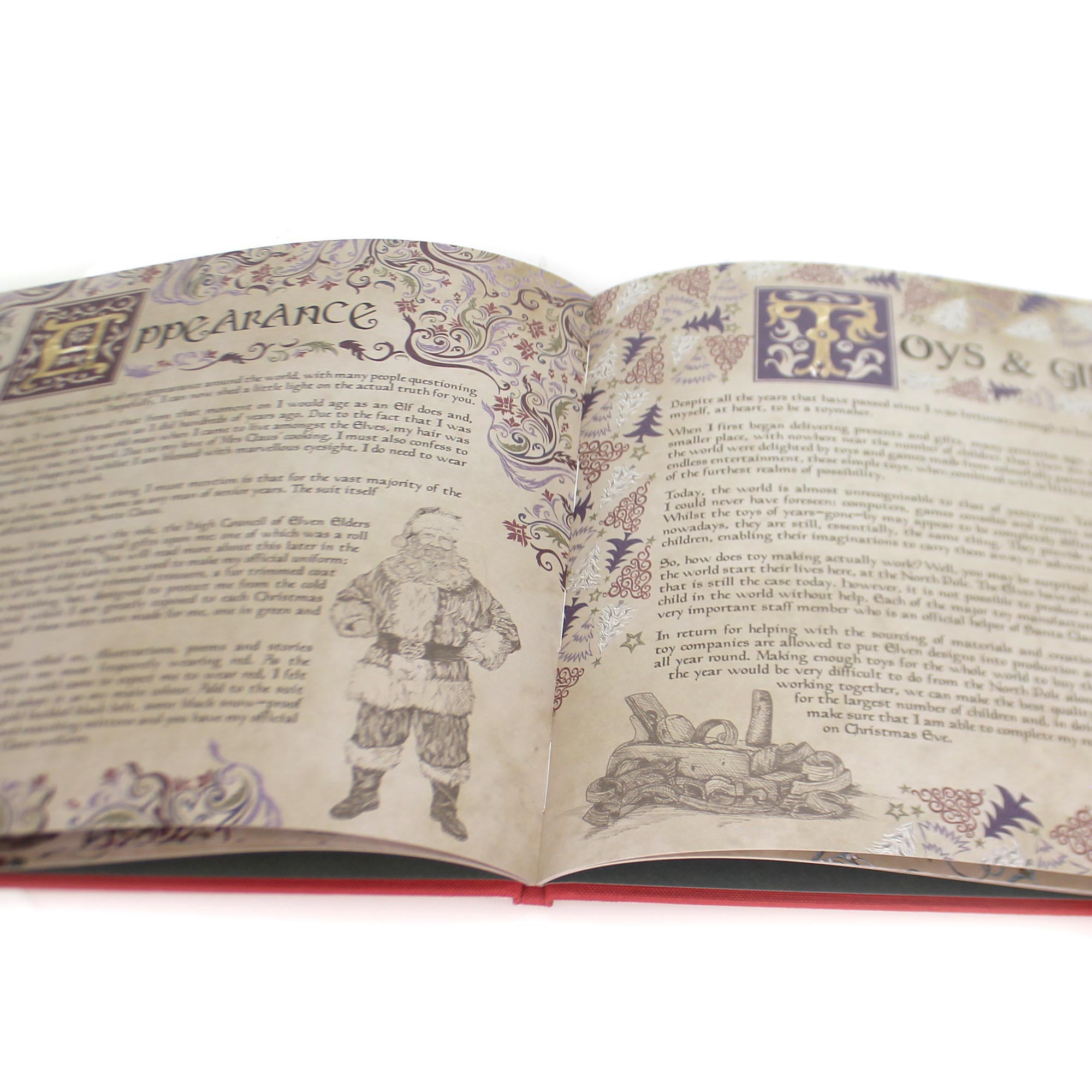 Christmas Santa Claus The Book Of Secrets Paper Russell Ince 130350 ...