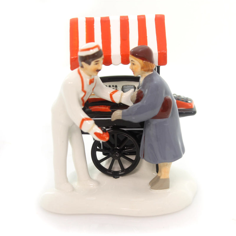 (31444) Department 56 Accessory Snow Village Sidewalk Sweets, 3.50 Inch, Mid-Year Release 4054975