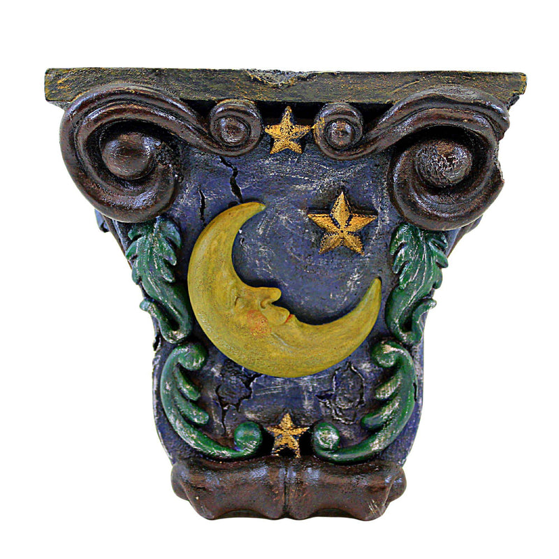 Boyds Bears Resin Heavenly Sconce - One Wall Sconce 5.5 Inch, Resin - Moon Star Shelf 65429 (3159)