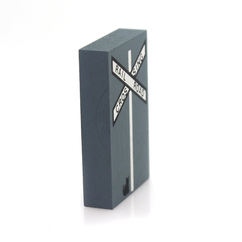 Cats Meow Village Railroad Crossing Sign - - SBKGifts.com