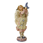 Boyds Bears Resin Luna...By The Light Of The Slivery Moon - 1 Figurine 7.25 Inch, Resin - Angel Folkstone 28207 (3164)