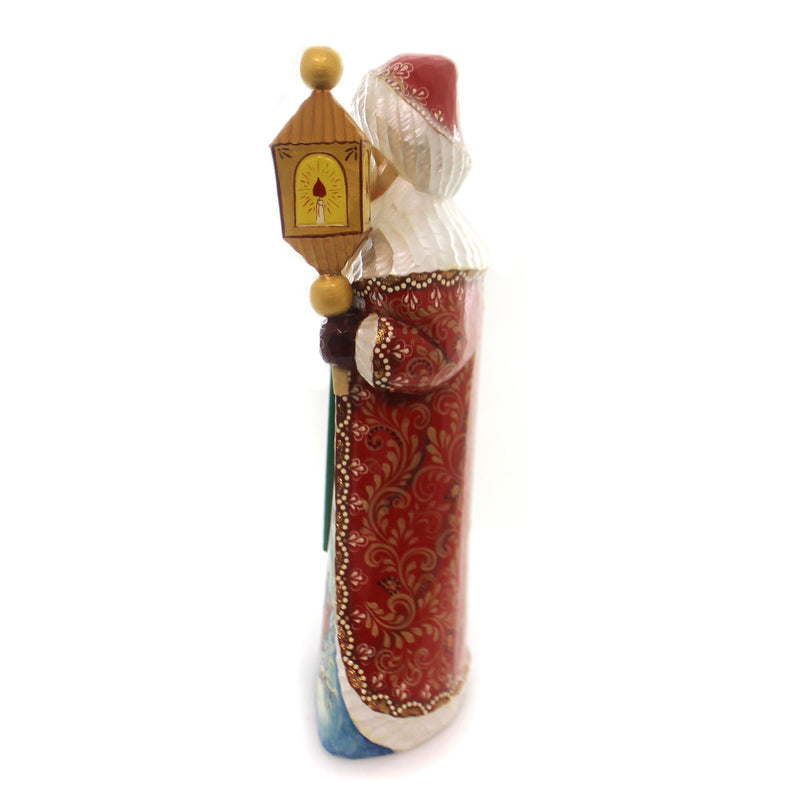 Christmas Russian Santa & Lantern - - SBKGifts.com