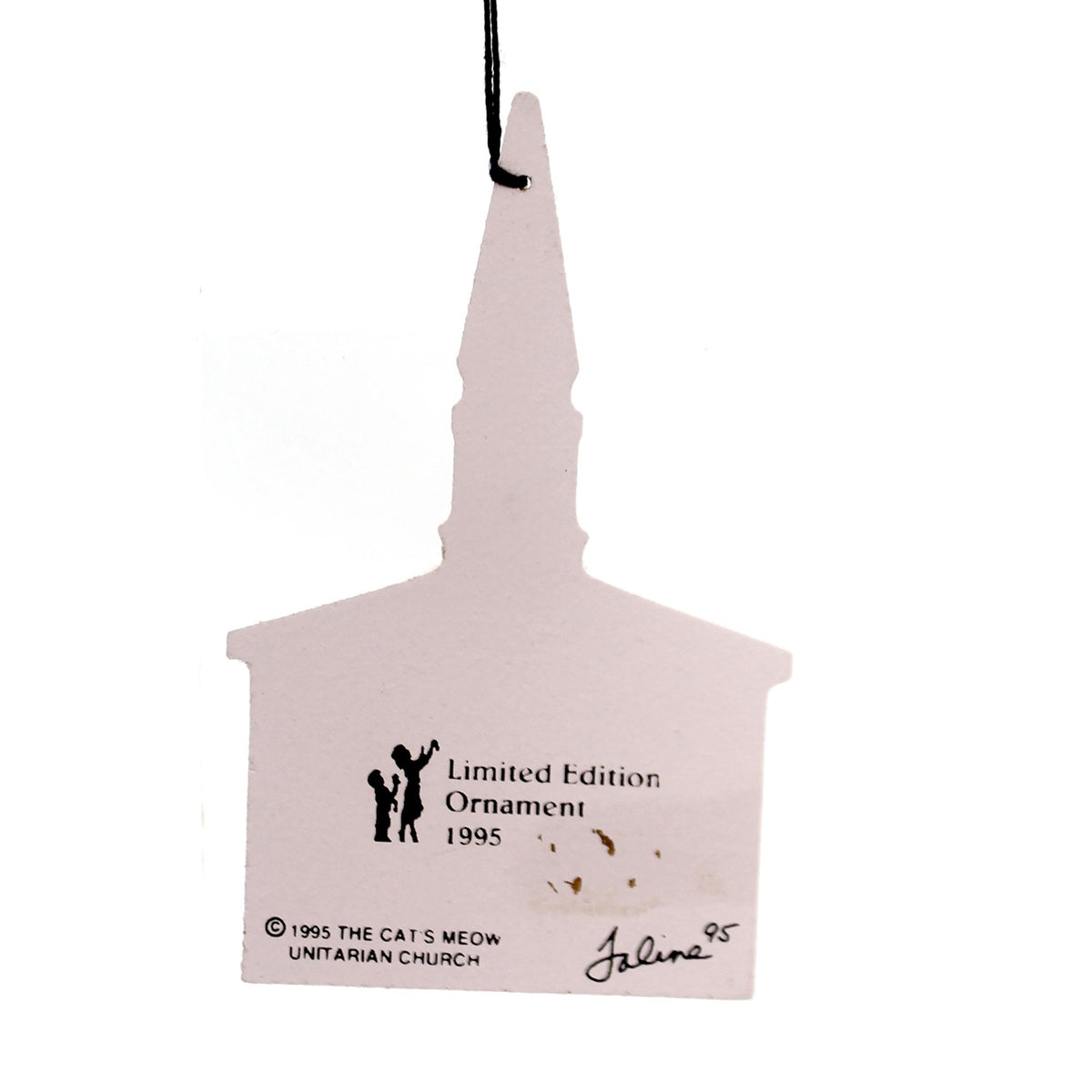 Cat's Meow Village Unitarian Church Ornament - - SBKGifts.com