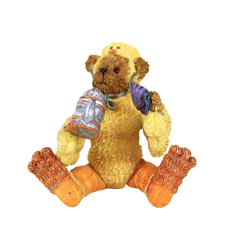 Boyds Bears Resin Chicklet Grizberg...A Spinkle In Time - 3.5 Inch, Resin - Easter Shoe Box Duck 3220 (3179)