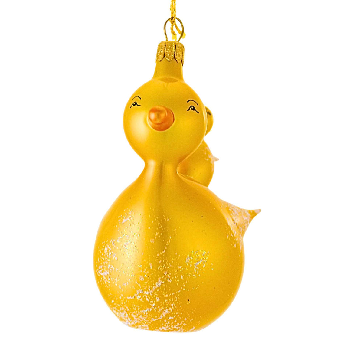 De Carlini Italian Ornaments Duck Boat Duck & Baby Duck - - SBKGifts.com