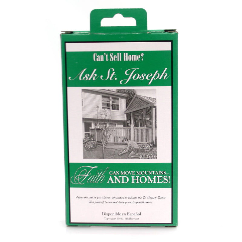 Religious ST. JOSEPH HOME SALE PRACTICE Polyresin Faith Authentic 45048