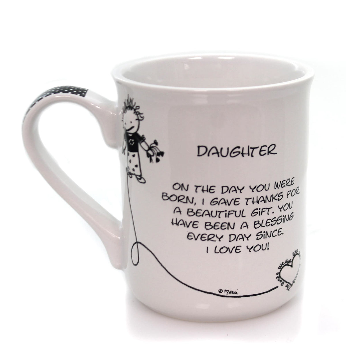 Tabletop Daughter Mug - - SBKGifts.com