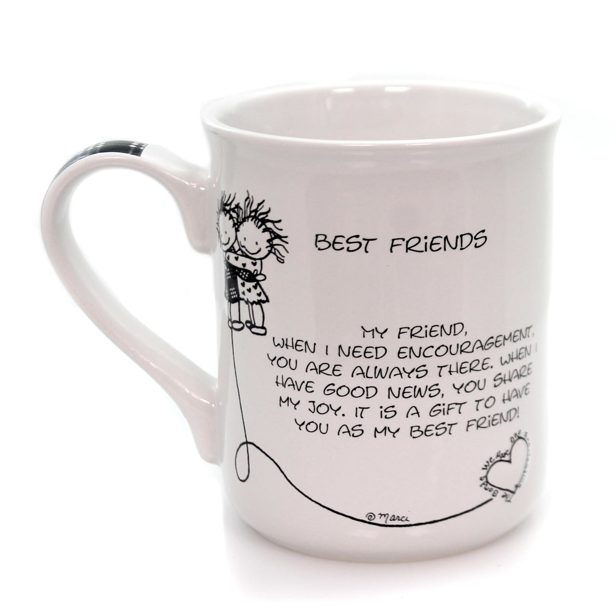 Tabletop Best Friends Mug - - SBKGifts.com