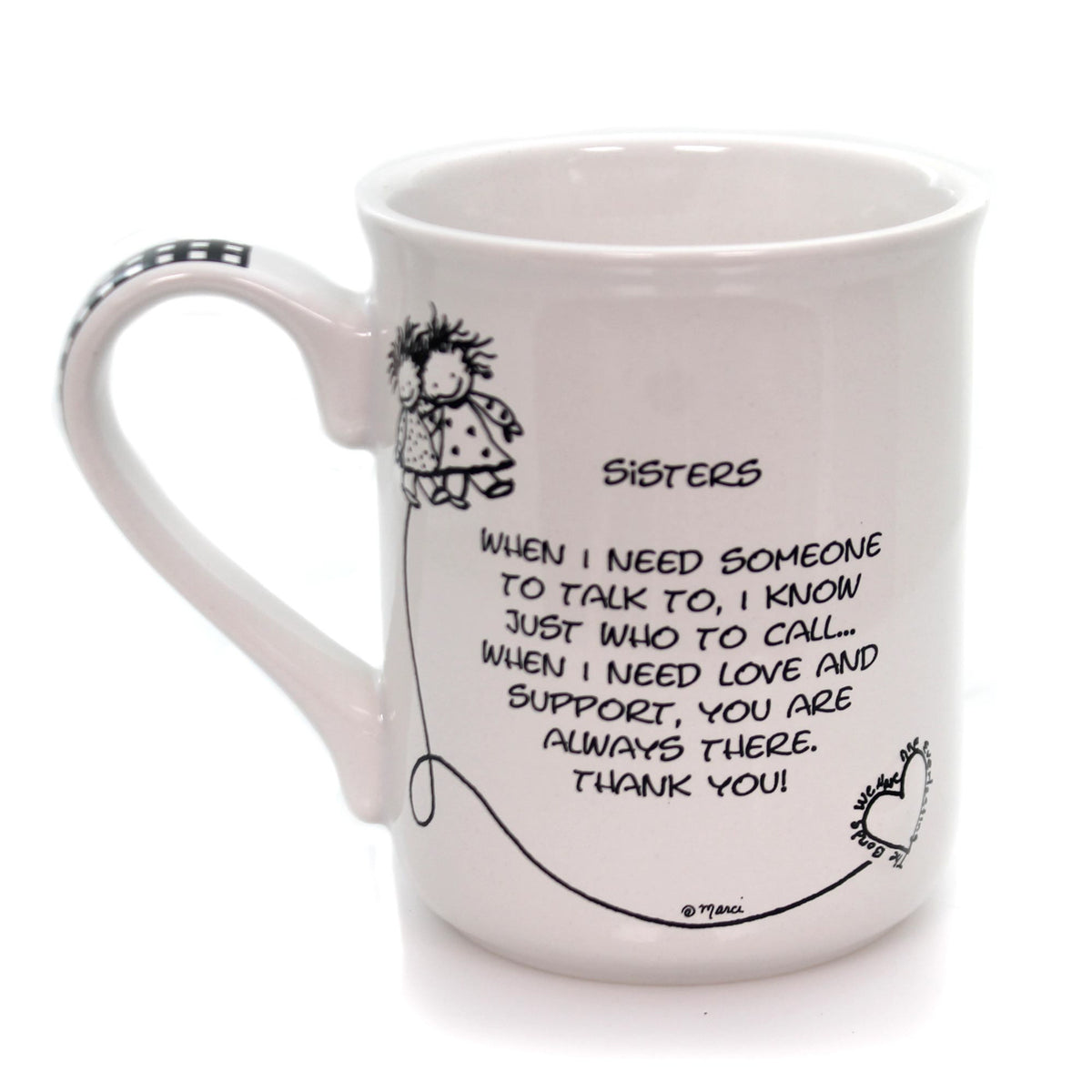 Tabletop Sisters Mug - - SBKGifts.com