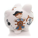 Bank Pirate Piggy Bank Ceramic Money Saver 36867