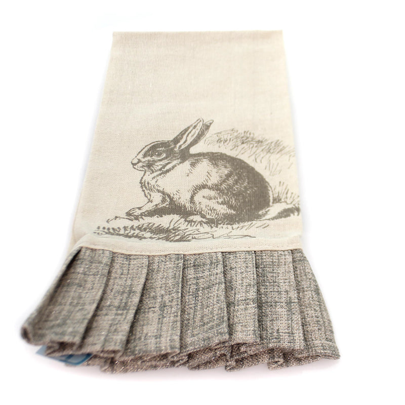 Easter Natural Bunny Tea Towel Fabric Easter 9729932 (32545)