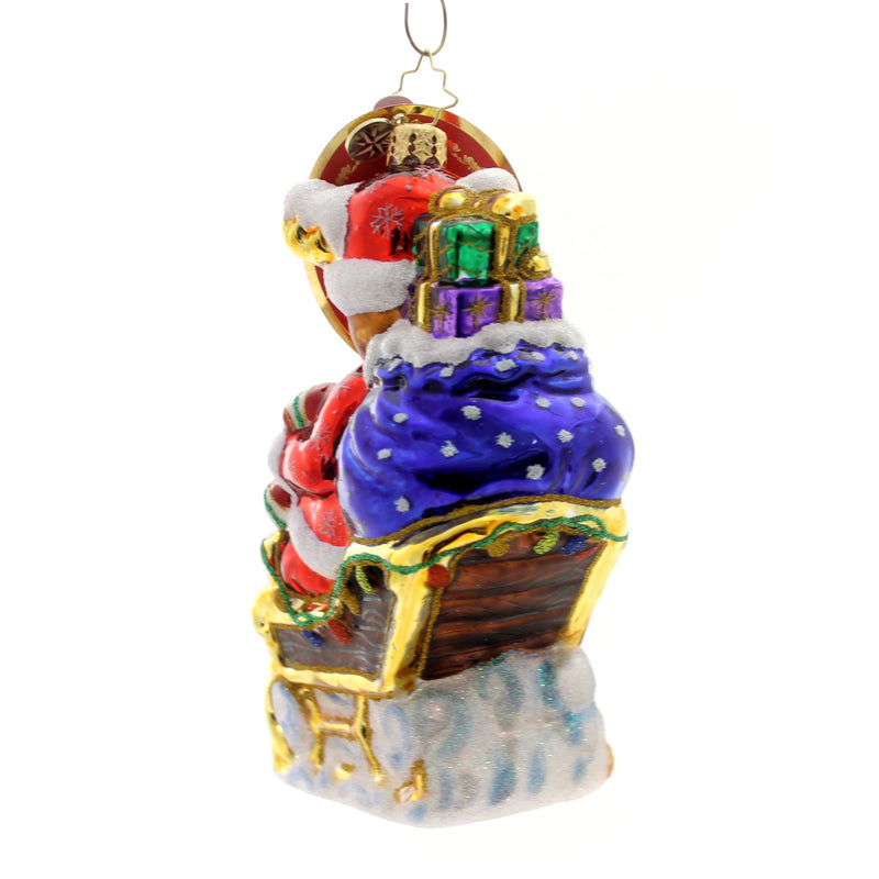 Christopher Radko Off To The Lodge - - SBKGifts.com
