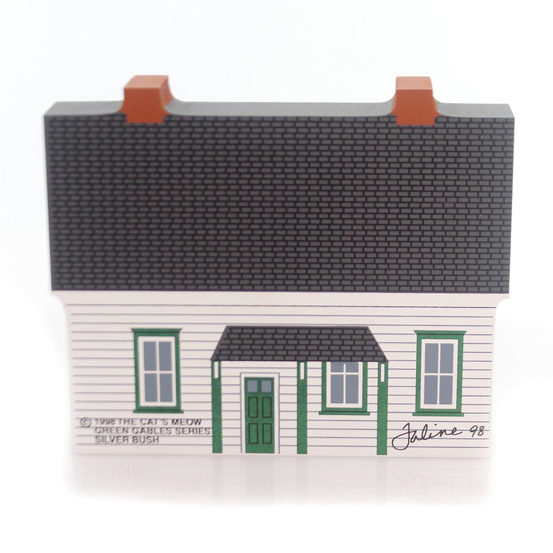 Cat's Meow Village Silver Bush 1998 - - SBKGifts.com