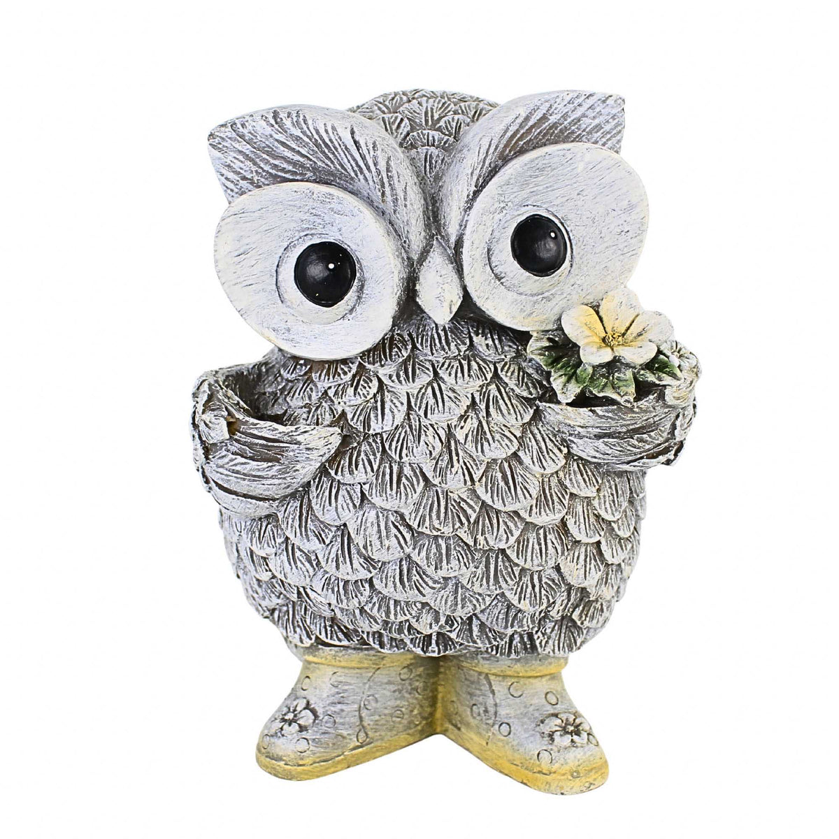 32669 Owl In Rain Statue 10838