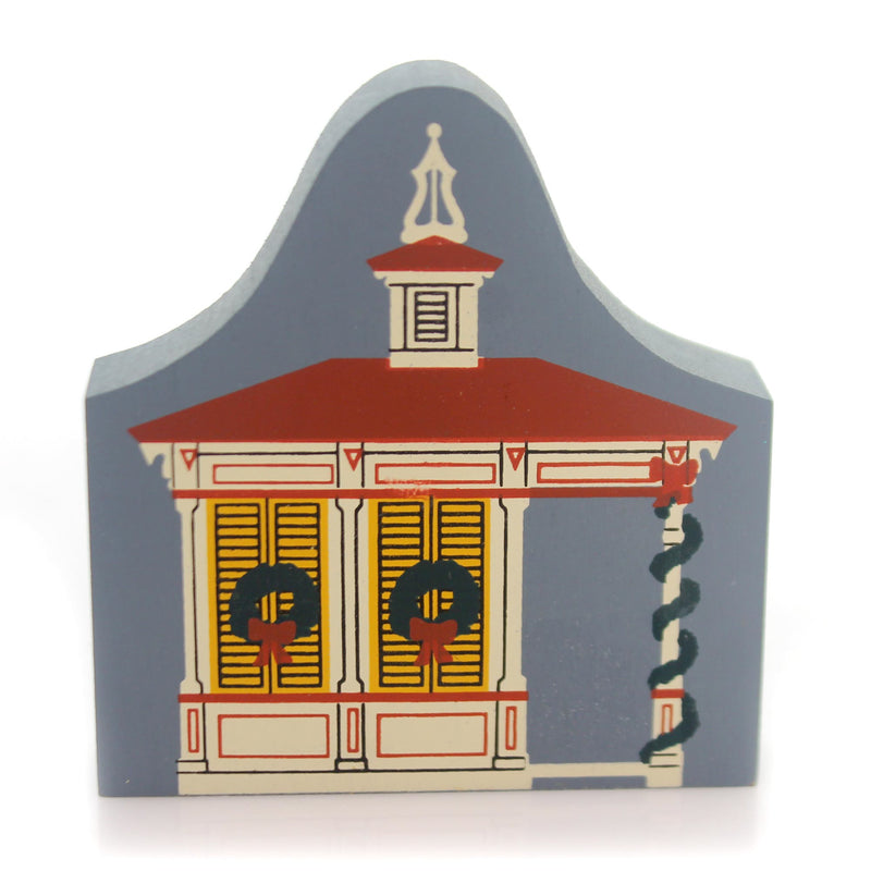 Cats Meow Village Garden House Reversible - - SBKGifts.com