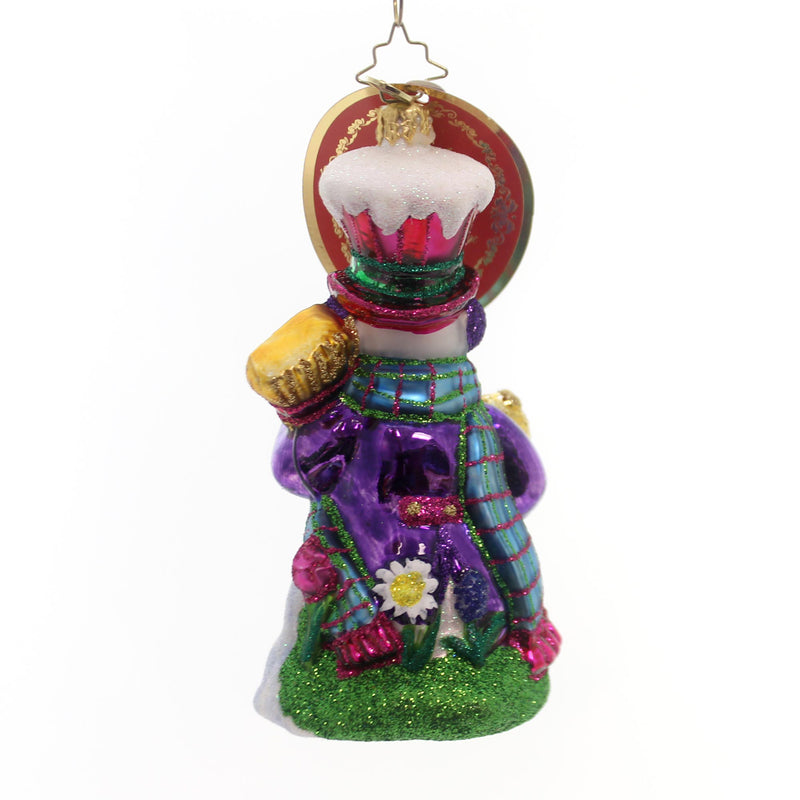 Christopher Radko Time For Spring Snowman! - - SBKGifts.com