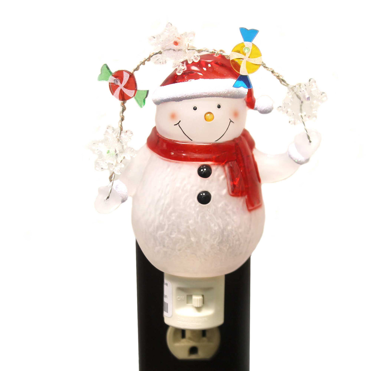 (32904) Snowman/Snowflakes Night-Light