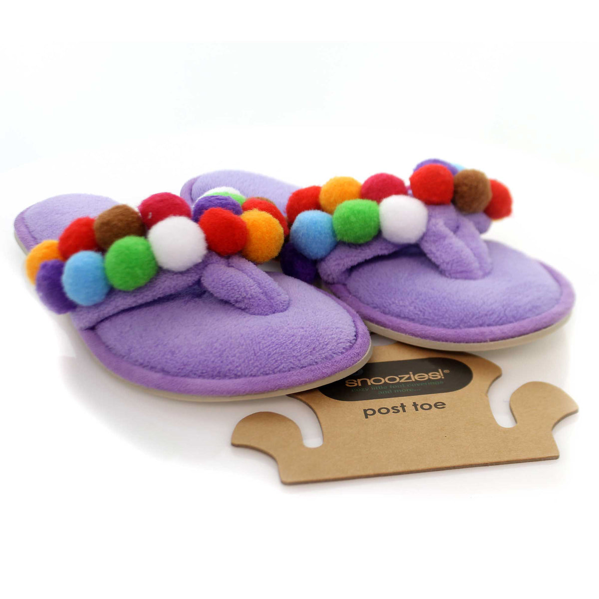(32926) Pom Pom Toe Lavender Small