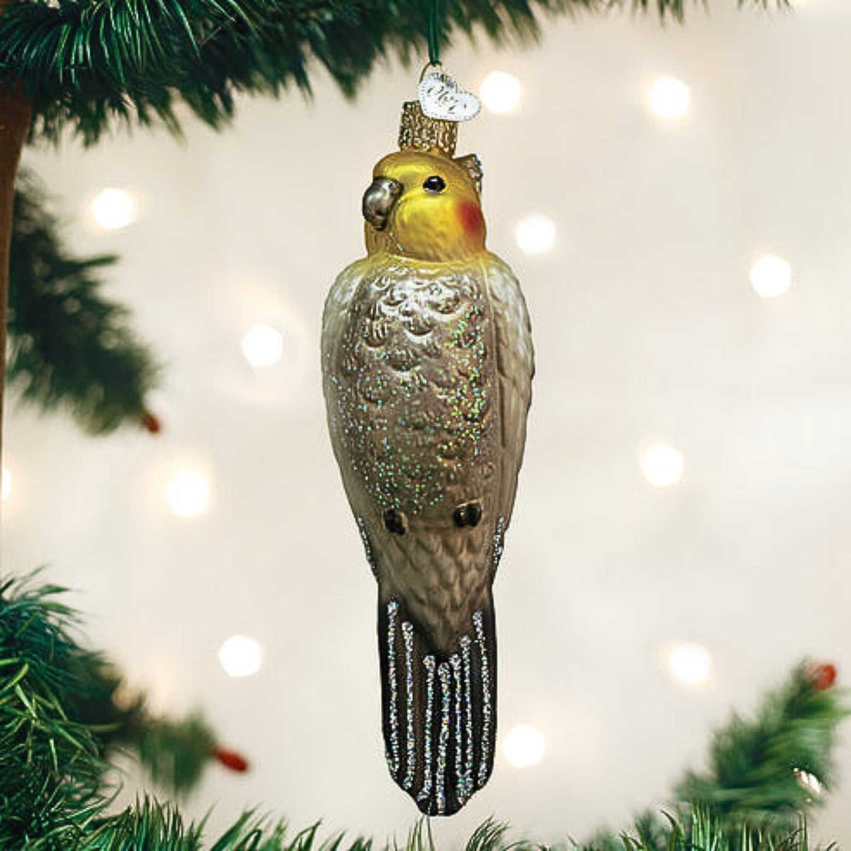 Old World Christmas Cockatiel. - - SBKGifts.com