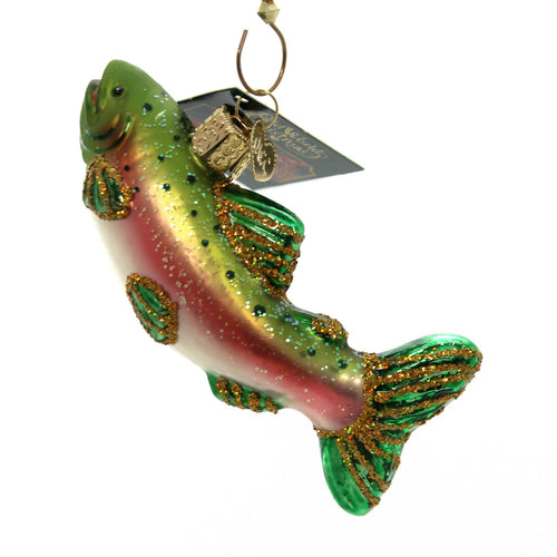 Old World Christmas Alpine Rainbow Trout - - SBKGifts.com