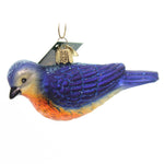 Western Bluebird - 1 Glass Ornament 2 Inch, Glass - Ornament Happiness Blessings 16112 (33145)