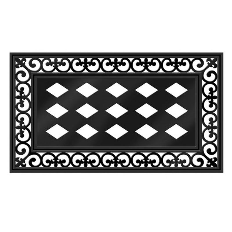 Home & Garden Scroll Black Sassafras Mat Tray Fleur Decorative Mat Frame 43Bm003 (33200)