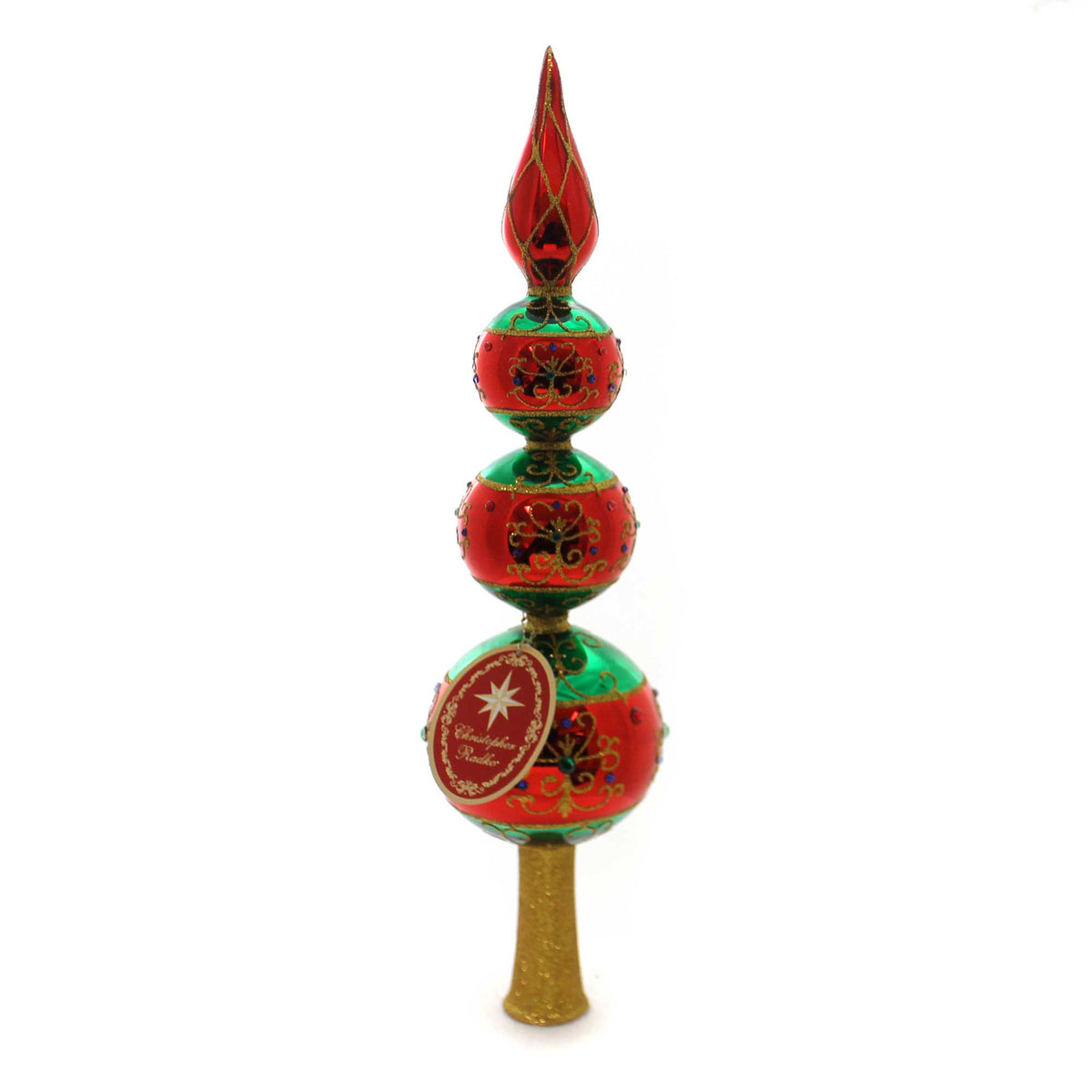 Christopher Radko Baroque Finial - - SBKGifts.com