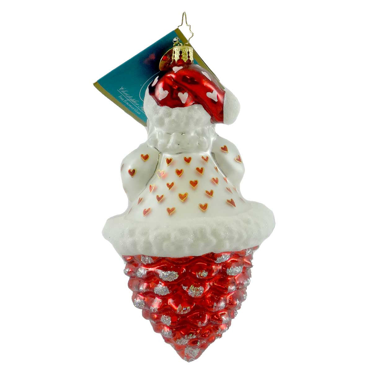 Christopher Radko Love Cone Curls - - SBKGifts.com