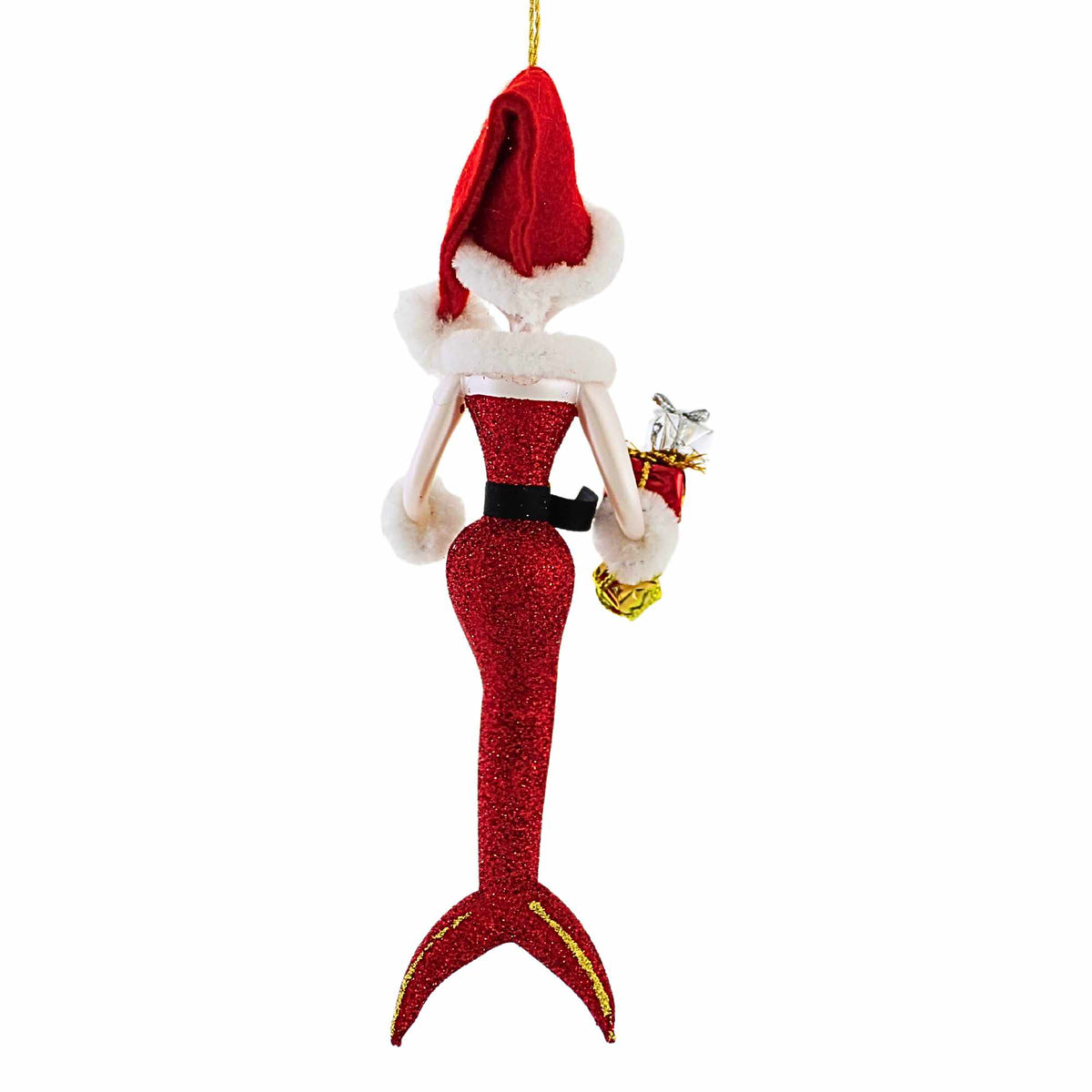 De Carlini Italian Ornaments Santa Mermaid - - SBKGifts.com