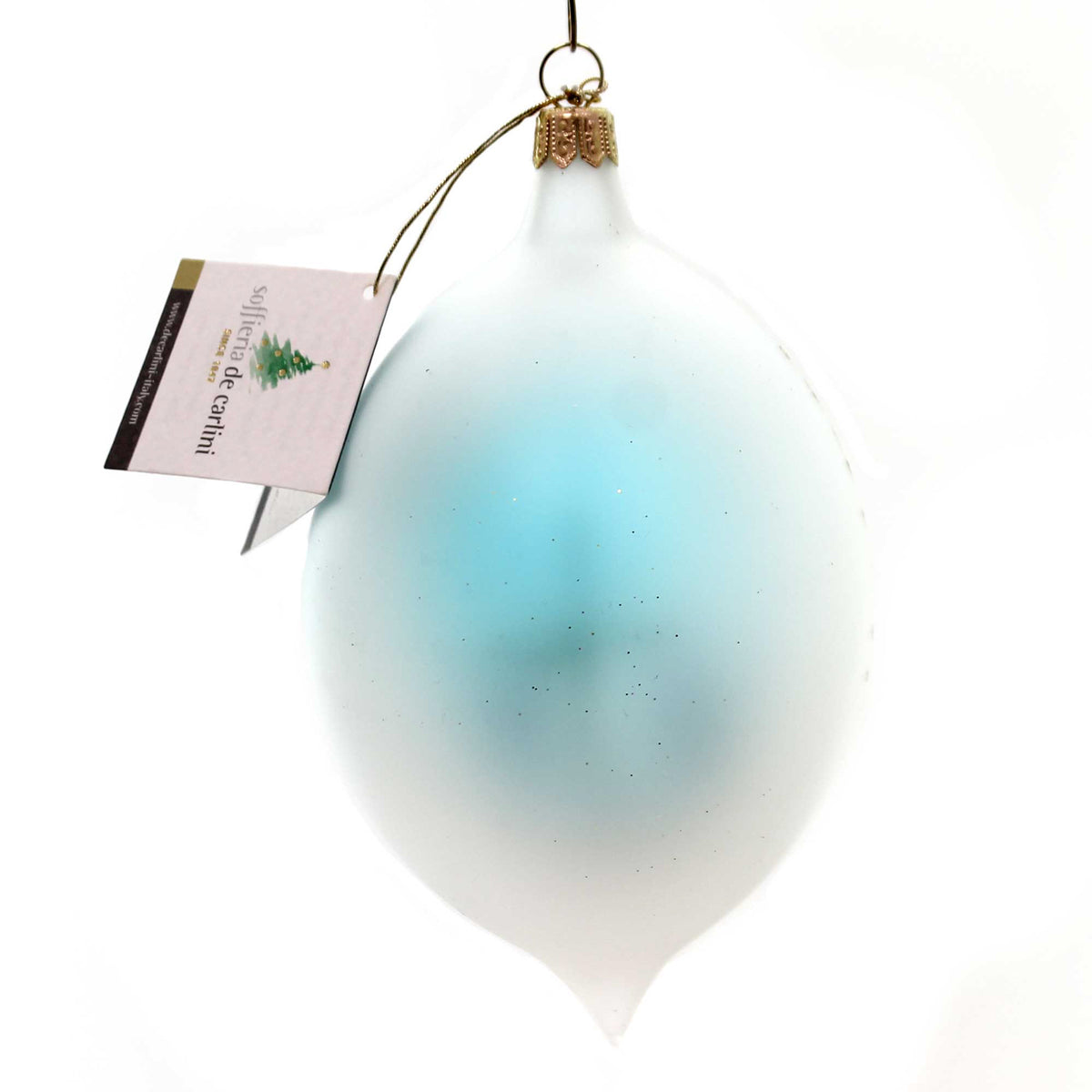 De Carlini Italian Ornaments Transparent Nativity - - SBKGifts.com