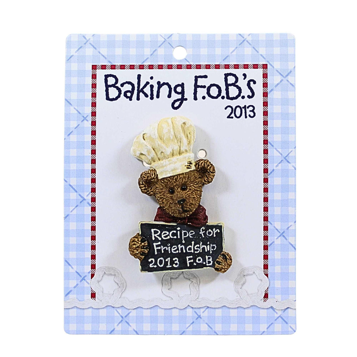 Boyds Bears Chef Magnet...2013 Club - - SBKGifts.com