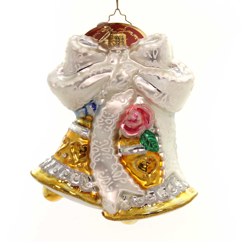 Christopher Radko Bells And Blossoms - - SBKGifts.com