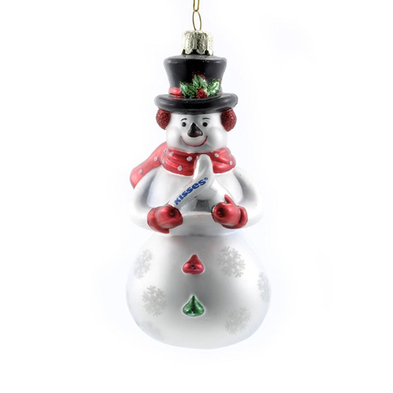 Holiday Ornaments Snowman With Hershey Kiss - - SBKGifts.com