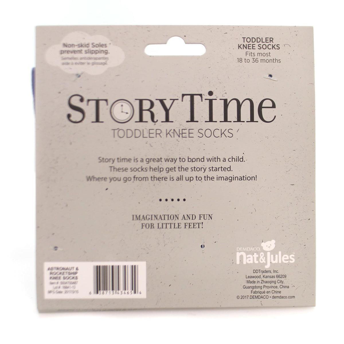 Novelty Socks Astronaut & Rocketship Knee Socks - - SBKGifts.com