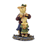 Boyds Bears Resin Momma Purrsley & Claudia - 1 Figurine 4.75 Inch, Resin - Purrstone Cat Mom 371010 (3404)