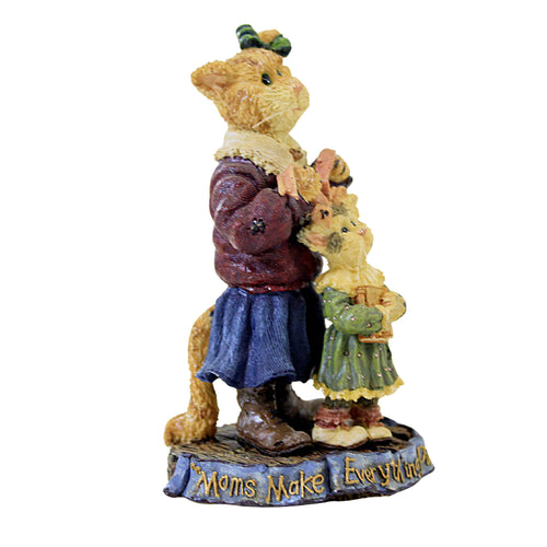 Boyds Bears Resin Momma Purrsley & Claudia - - SBKGifts.com