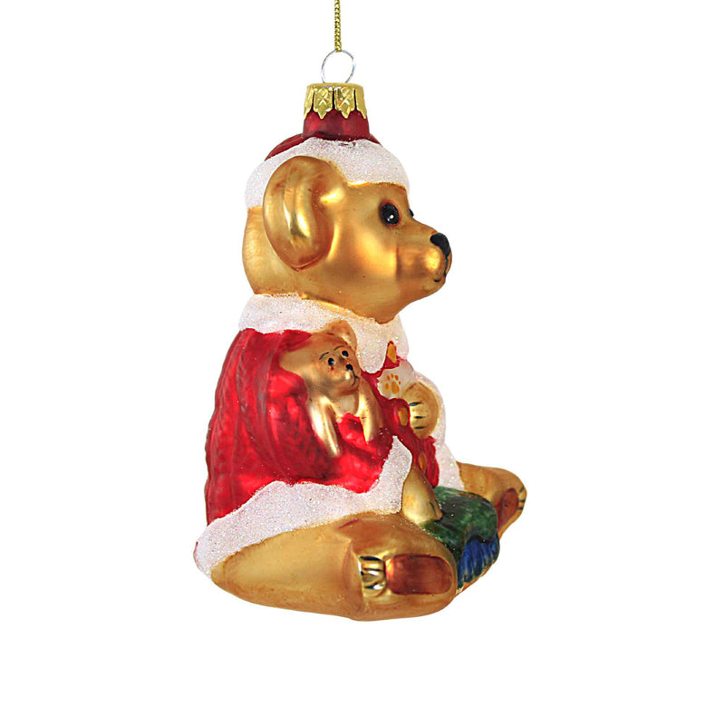 Boyds Bears Resin S C Santa Glass Ornament - - SBKGifts.com