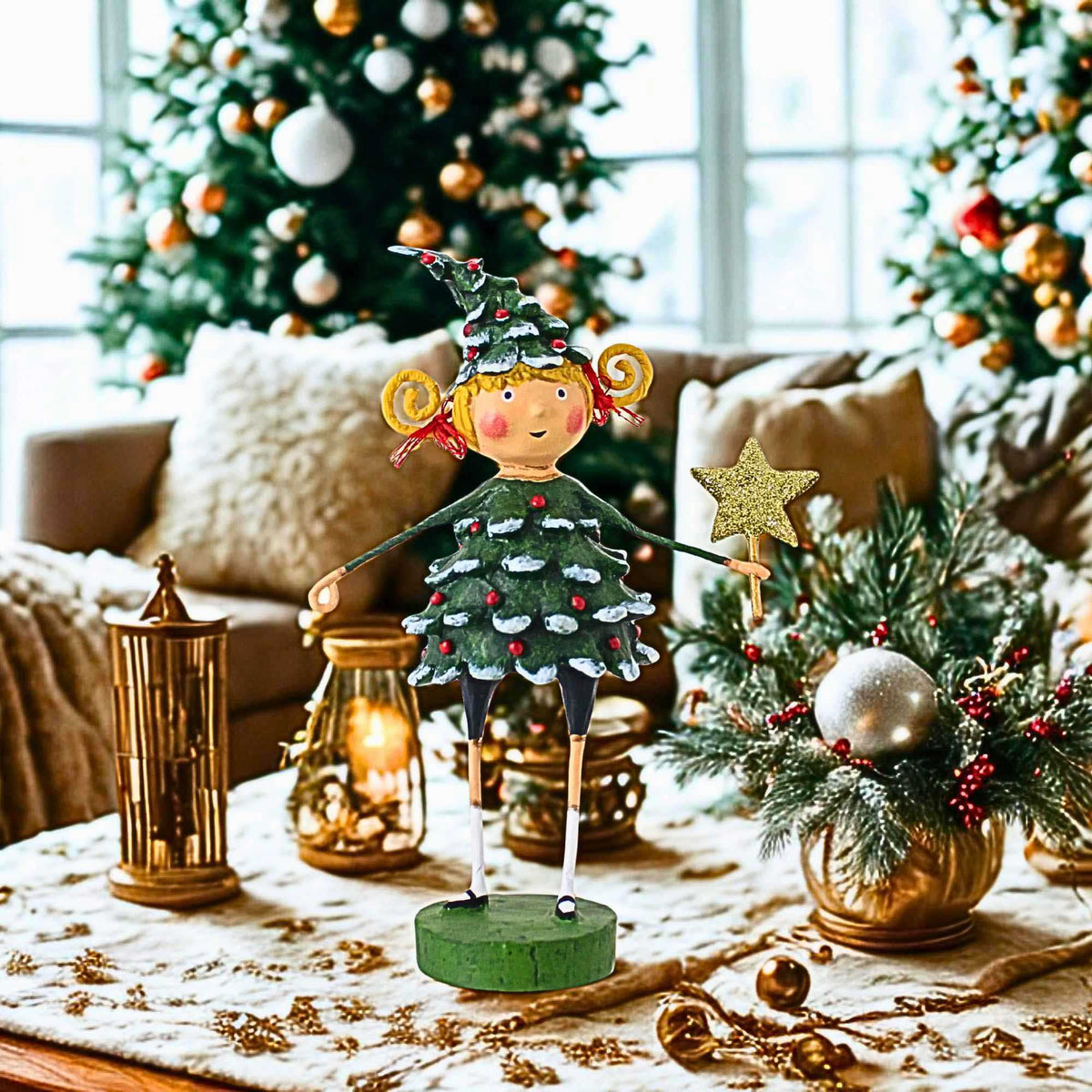 Lori Mitchell Jolly Holly - - SBKGifts.com
