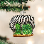 Old World Christmas Zebra - - SBKGifts.com