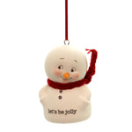 Holiday Ornaments Snowpinions Let's Be Jolly Porcelain Department 56 4059930 (34566)