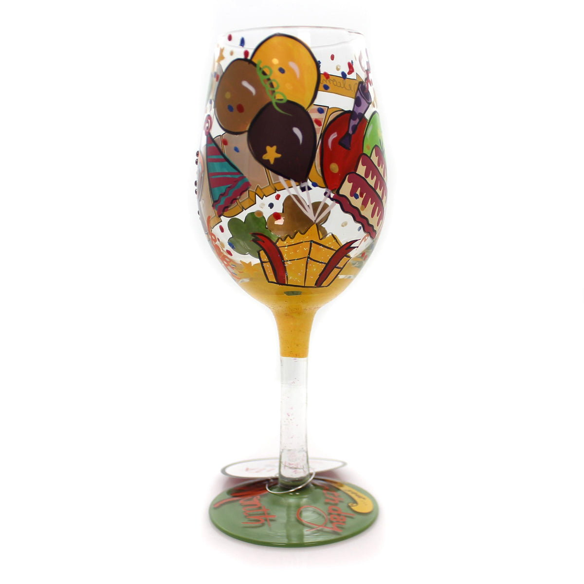 Tabletop November Birthday Wine Glass - - SBKGifts.com