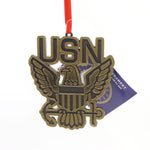 Holiday Ornaments U.S. Navy Ornament Metal Military Ocean Patriotic Na9151 (34712)